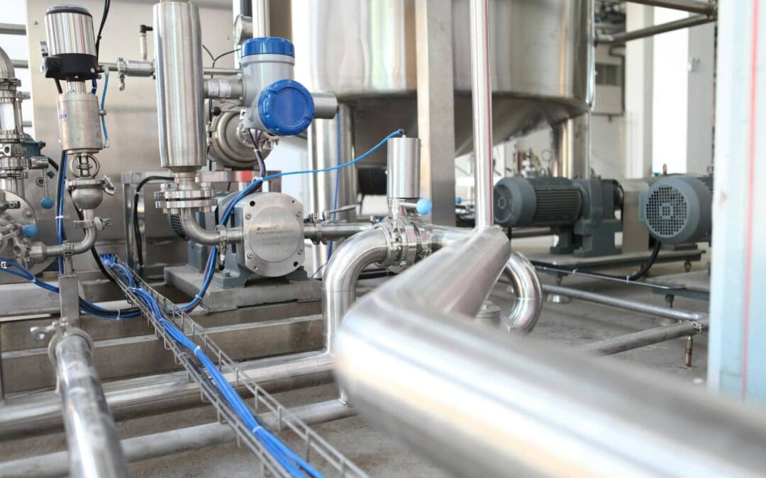Stainless steel industrial equipment