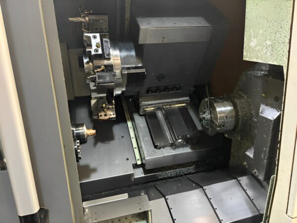 Nakamura AS-200LMYS CNC Lathe, 2016 - LNS Chip Conveyor, Parts Catcher - Image 3