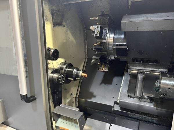 Nakamura AS-200LMYS CNC Lathe, 2016 - LNS Chip Conveyor, Parts Catcher - Image 4