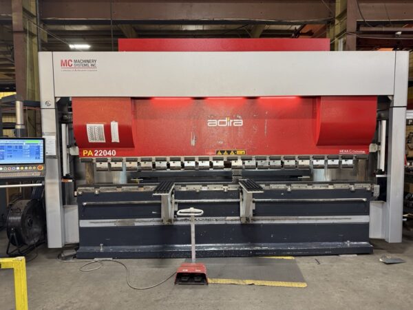 242 Ton x 13' Mitsubishi (Adira) PA22040 CNC Press brake, 2021