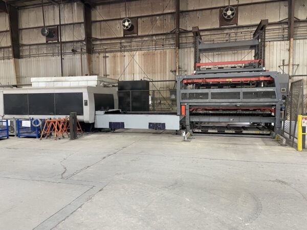 6000 Watt Bystronic BySprint Fiber 3015 Fiber Laser, 2014 - Dust Collector, Automation