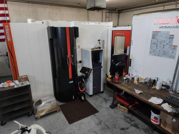 Mazak Variaxis i-600, 2022 - 5th Axis Trunion Table, TSC, 12 Pallet Pallet Tech System