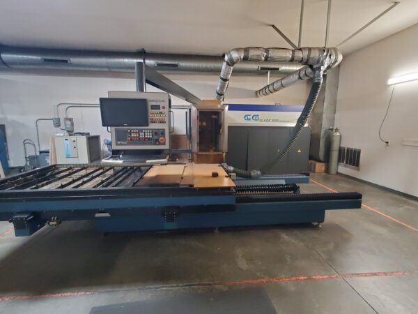 2200 Watt Elen LaserCut Blade 1000 HPE50100 CO2 Laser, 2004 - 50" x 100" Table