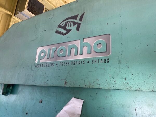 175 Ton x 12' Piranha CNC Press Brake 17512, CNC Backguage, Tooling Included - Image 2