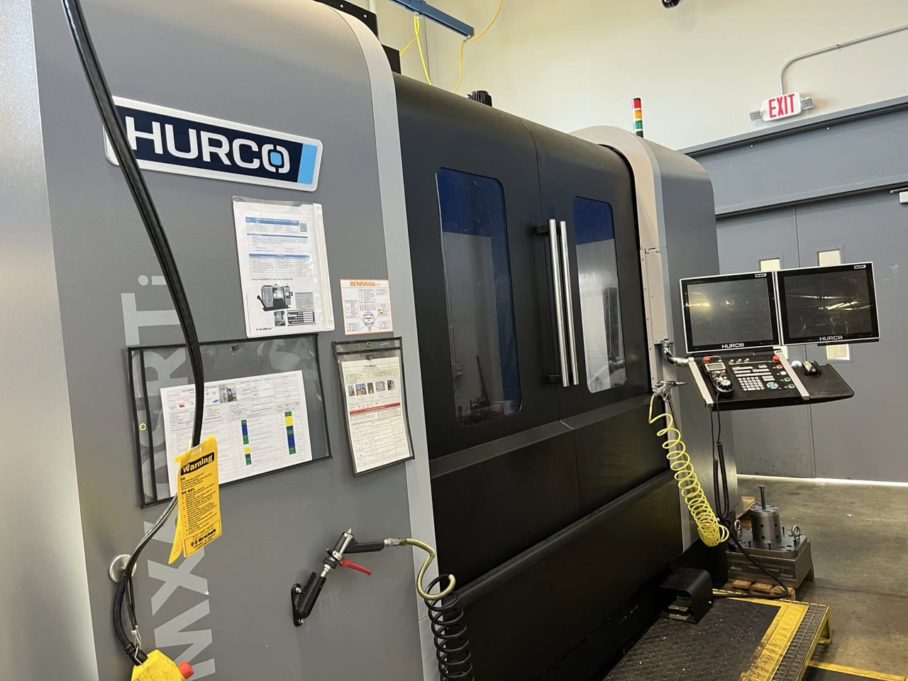 Hurco VMX-60SRTi, 2022 VMC 5-Axis, 16,000 RPM, Probes, Tilting Head, CTS, Glass Scales - Image 2