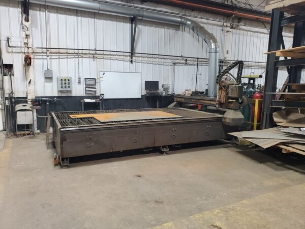 6' x 12' Multicam 3000 Plasma Cutter, 2013 - 130 Amp Hypertherm  HPR130XD, New Pendant