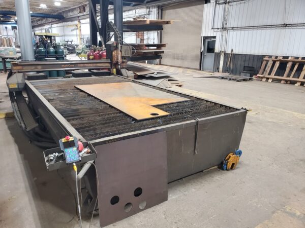 6' x 12' Multicam 3000 Plasma Cutter, 2013 - 130 Amp Hypertherm  HPR130XD, New Pendant - Image 3