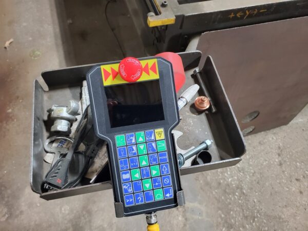 6' x 12' Multicam 3000 Plasma Cutter, 2013 - 130 Amp Hypertherm  HPR130XD, New Pendant - Image 4