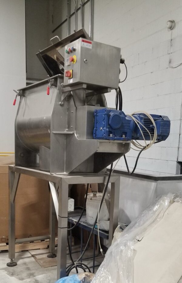 10 CU FT Stainless Steel Single Shaft Paddle Blender -Excellent Condition - Image 2