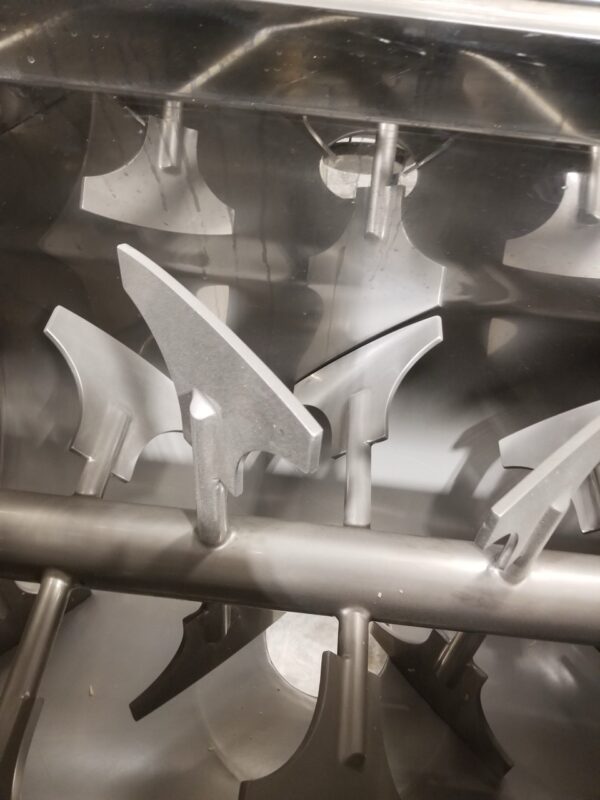 10 CU FT Stainless Steel Single Shaft Paddle Blender -Excellent Condition - Image 4
