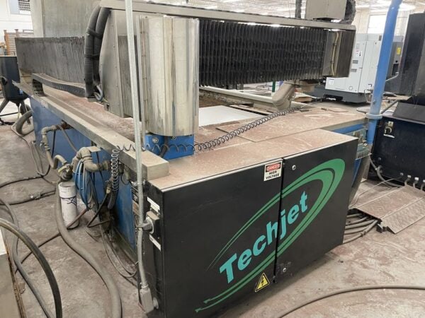 5' x 10' Techni TJ3000 X-2 5 Axis Waterjet, 2011 - Image 3