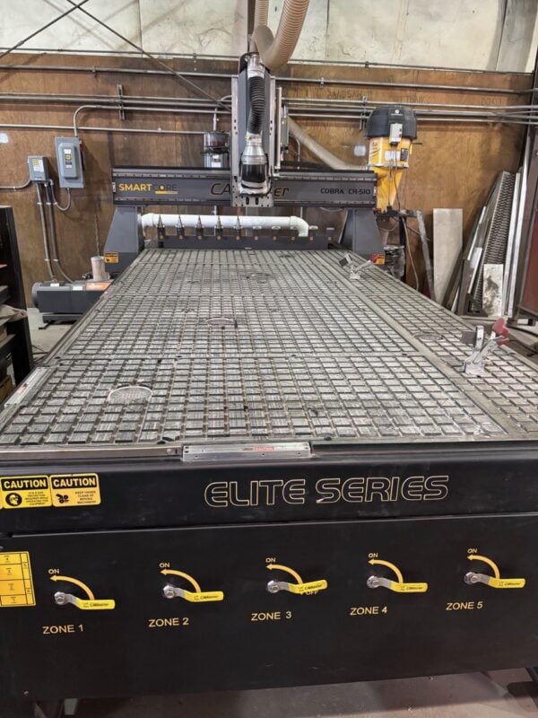 5'x10' CaMaster Cobra CR-510   CNC Router, 2023 - Equipped with tooling and Software - Image 3