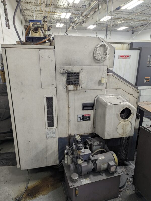 Mori Seiki CL203 CNC Lathe, 1999 - Chip Conveyor - Image 3