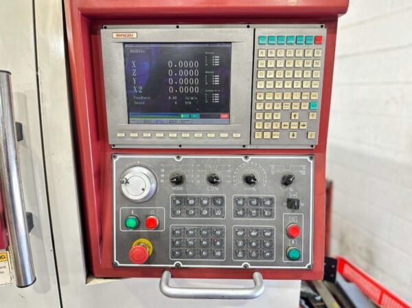 Ganesh Cyclone 32SC 7-Axis CNC Lathe, 2005 - Bar Feeder, Conveyor, With Spare Parts - Image 4
