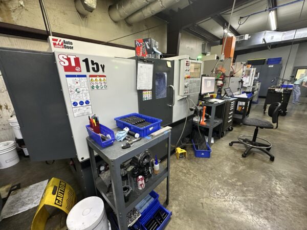 Haas ST-15Y CNC Lathe, 2019 - Tailstock, Auto Door, Live Tooling - Image 3