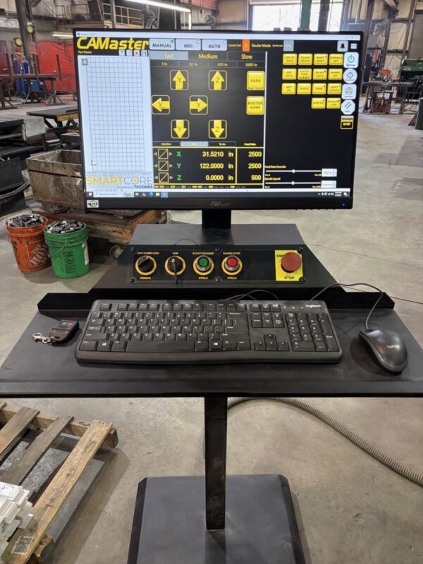 5'x10' CaMaster Cobra CR-510   CNC Router, 2023 - Equipped with tooling and Software - Image 5