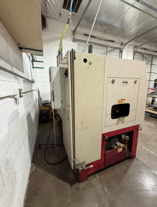 Ganesh Cyclone 32SC 7-Axis CNC Lathe, 2005 - Bar Feeder, Conveyor, With Spare Parts - Image 5