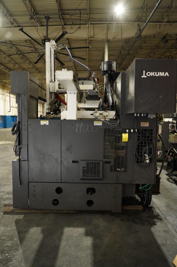 Okuma 2SP-250H Twin Spindle Twin Turret CNC Lathe, 2017 - Robot Loader - Image 21