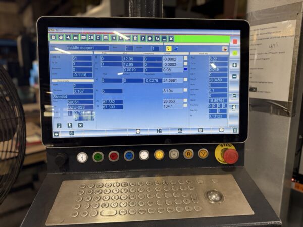 242 Ton x 13' Mitsubishi (Adira) PA22040 CNC Press brake, 2021 - Image 9