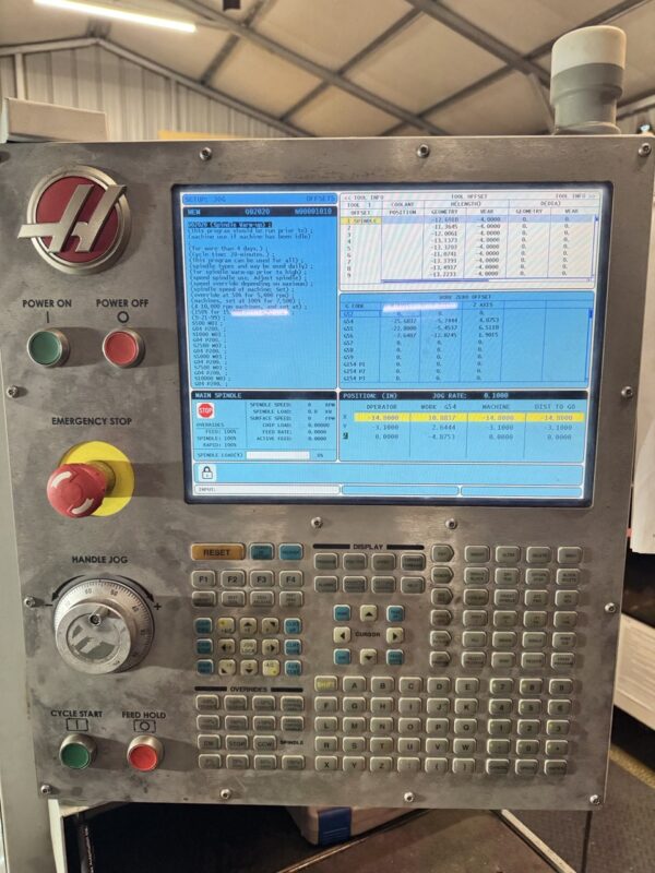 Haas VF-2 VMC, 2014 - Rigid Tapping, Video Available - Image 2