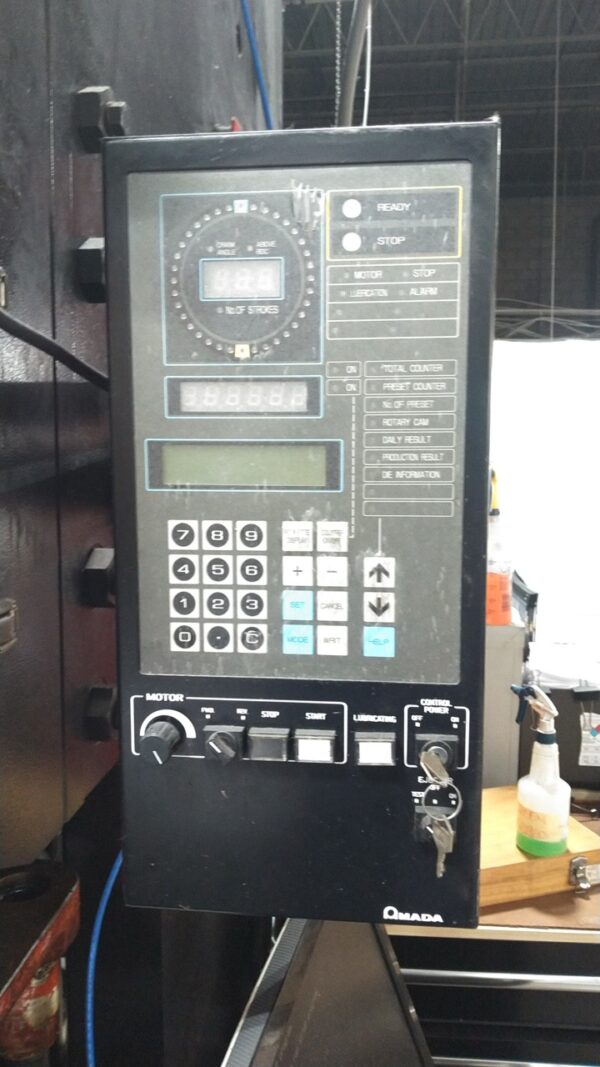88 Ton Amada TPL80SI Gap Frame Press, 2000 - Image 3