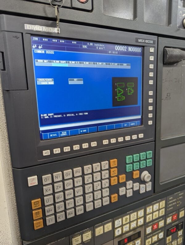 Mori Seiki CL203 CNC Lathe, 1999 - Chip Conveyor - Image 12