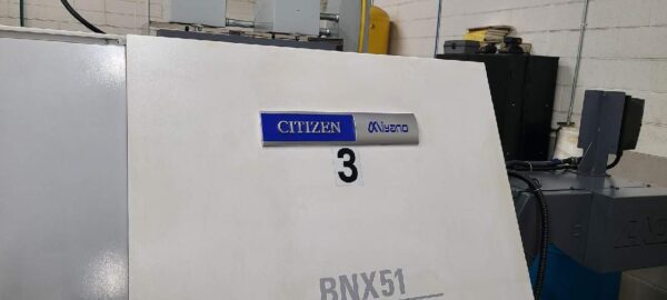 Citizen Miyano BNX-51MSY CNC Lathe, 2017 - Edge FMB Turbo 5-55 Bar Feed, Tooling Included, Low Hours - Image 3