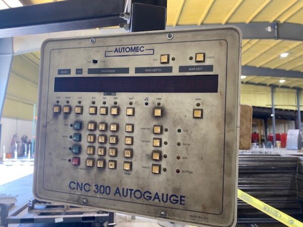 175 Ton x 12' Piranha CNC Press Brake 17512, CNC Backguage, Tooling Included - Image 10