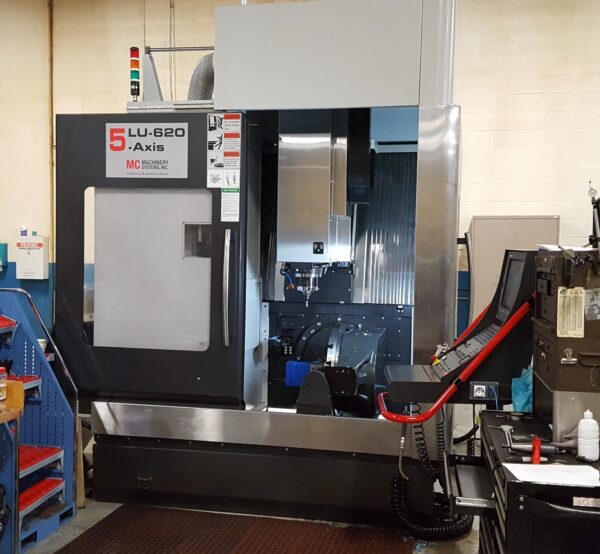 Litz Hitech LU-620 5 Axis VMC, 2017 - TSC, 12K RPM Spindle, Probe