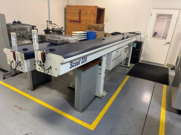 12' Edge Technologies Scout 320 Bar Feeder, 2019