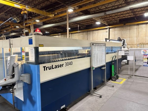 4000 Watt Trumpf Trulaser 3040 CO2 Laser, 2013 - 5' x 10' Table, Trumpf Liftmaster