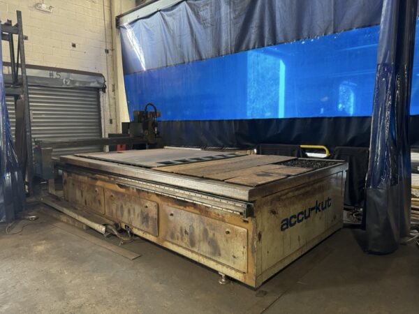 6' x 12' AKS CNC Plasma, 2008- XD Upgrade, Backup Computer, Dust Collector