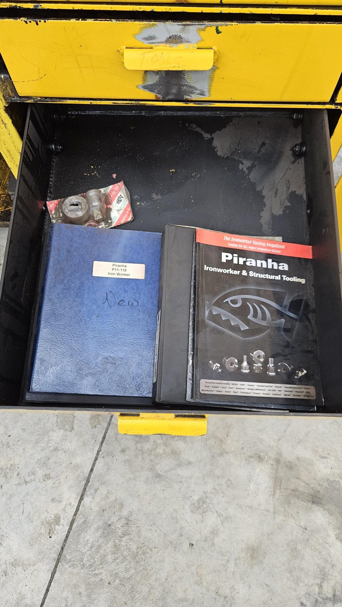 110 Ton Piranha PII-110 Dual-Operator Hydraulic Ironworker, 2000 - Tooling Available - Image 12