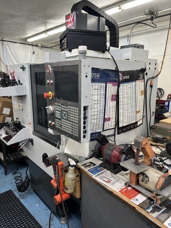 Haas Mini Mill VMC, 2018 - Haas Indexer, Chip Conveyor - Image 7