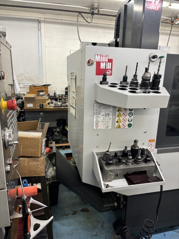 Haas Mini Mill VMC, 2018 - Haas Indexer, Chip Conveyor - Image 8