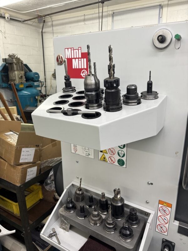 Haas Mini Mill VMC, 2018 - Haas Indexer, Chip Conveyor - Image 19