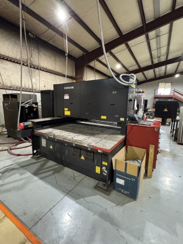 2000 Watt Amada Pulsar 2415 CO2 Laser, 1998 - 5' x 10' - Image 2