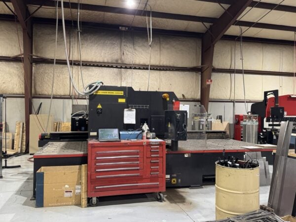 2000 Watt Amada Pulsar 2415 CO2 Laser, 1998 - 5' x 10' - Image 4