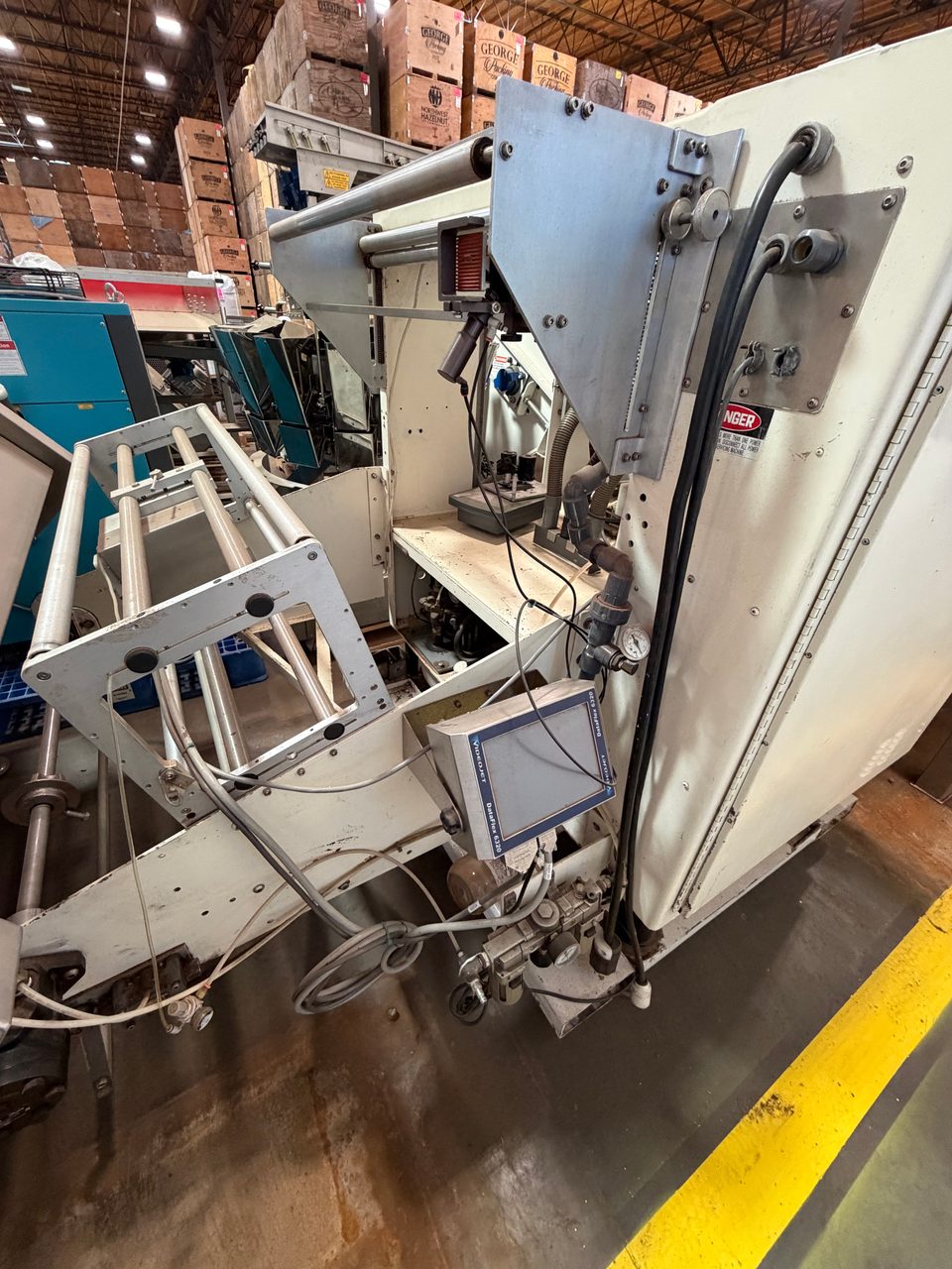 General Packaging Model 48 Vertical Form-Fill-Seal Machine with High Tek Scale