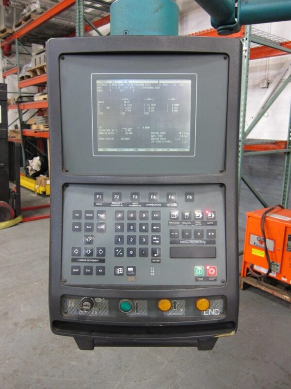 165 Ton x 13' Adira QHD-15040 Press Brake, 2001 - Backgauge - Image 4