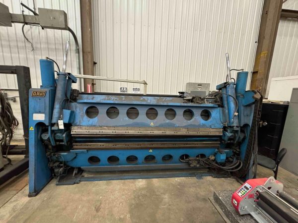 Davi Ystad 1/4″ x 10′ Bidirectional CNC Folding System, 2005 - w/ Autoload Unload