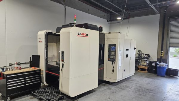 Enshu GE480H HMC, 2019 - TSC, Renishaw Probe, Full 4th Axis