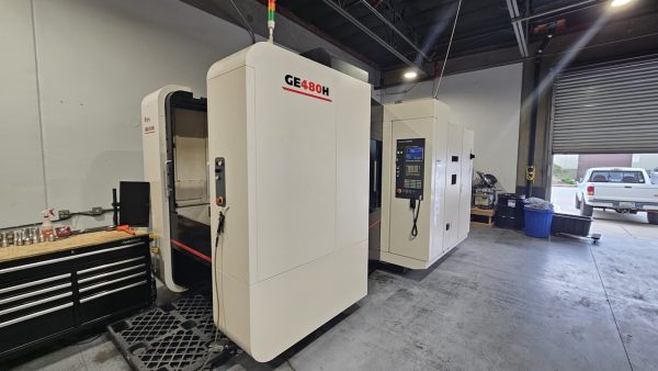 Enshu GE480H HMC, 2019 - TSC, Renishaw Probe, Full 4th Axis - Image 3