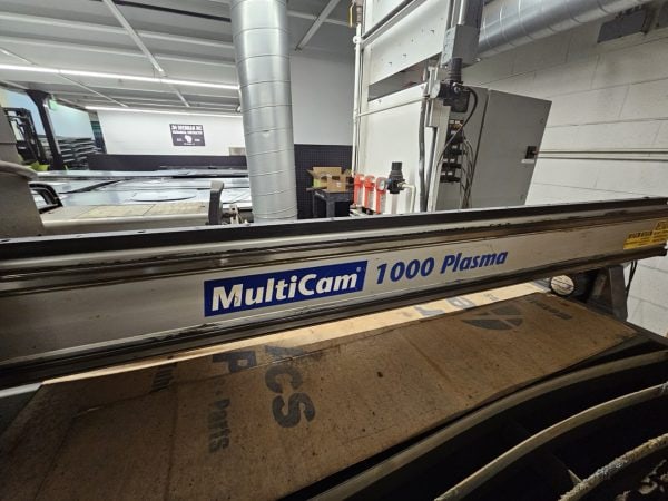 5' x 20' MultiCam 1000 CNC Plasma, 2011 - Hypertherm Powermax 65 - Image 5
