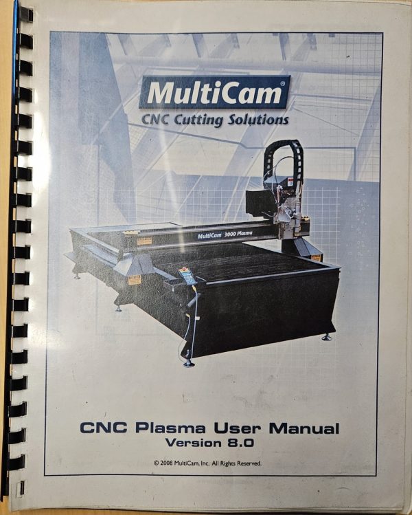 5' x 20' MultiCam 1000 CNC Plasma, 2011 - Hypertherm Powermax 65 - Image 7