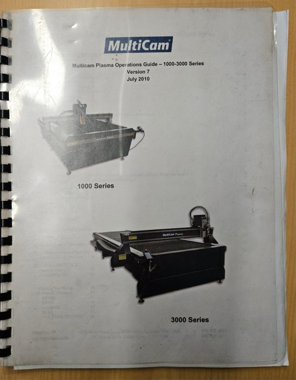 5' x 20' MultiCam 1000 CNC Plasma, 2011 - Hypertherm Powermax 65 - Image 8