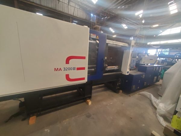 360 Ton 34.6 oz Shot Size Haitian MARS MA III 3200/1700e Injection Molding Machine, 2021 - Image 3