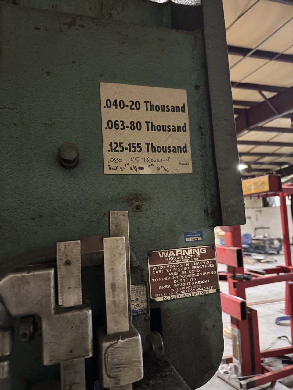 12' x 155 Ton HTC Hydraulic Press Brake - Image 4
