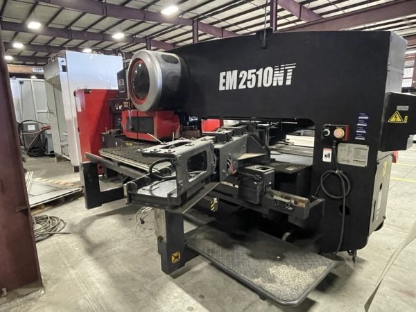 Amada EM2510NT CNC Turret Punch Press, 2004 - With AMS4020ROS Loader - Image 8