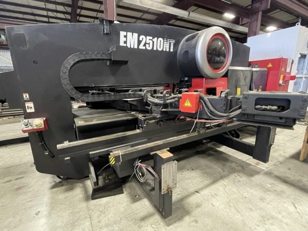 Amada EM2510NT CNC Turret Punch Press, 2004 - With AMS4020ROS Loader - Image 9